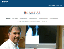 Tablet Screenshot of hoosierhealthplus.com